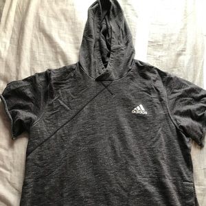 Adidas shooting hoodie (short sleeve)